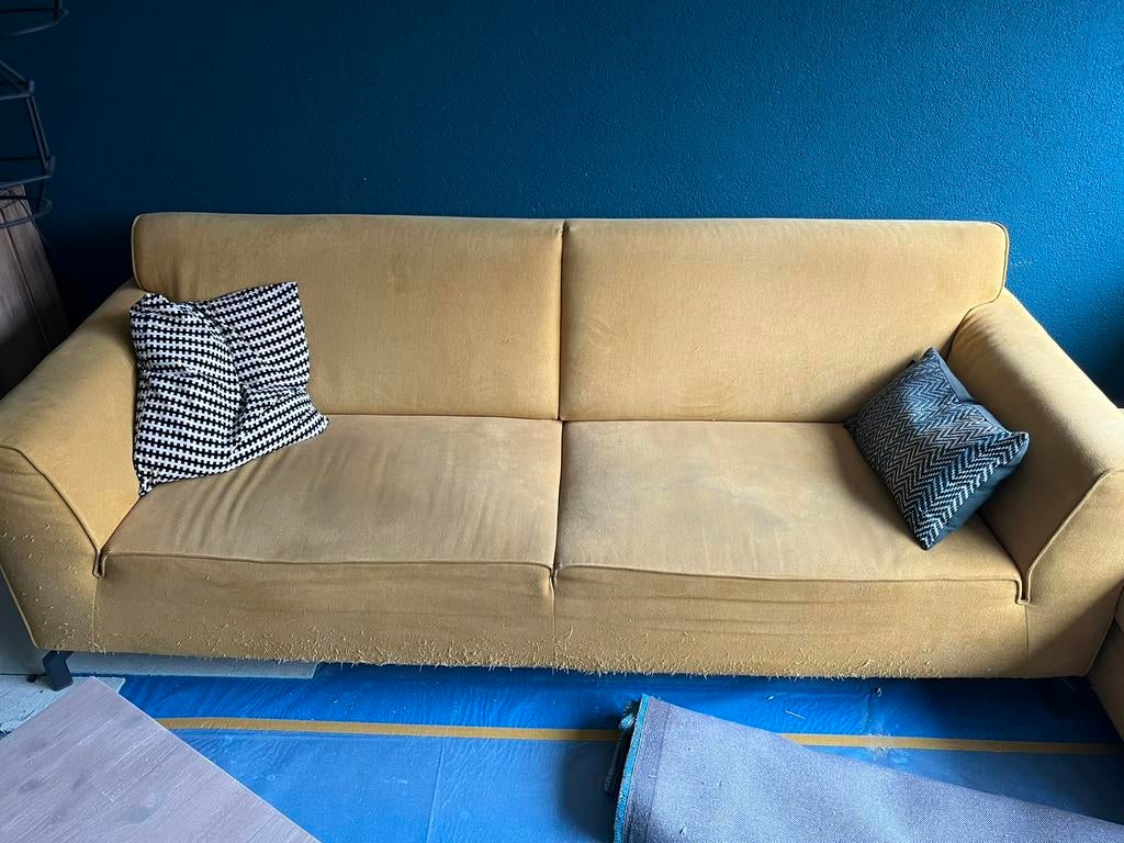 Bank gratis afhalen, Ophalen, Gebruikt, Driepersoons, 75 tot 100 cm