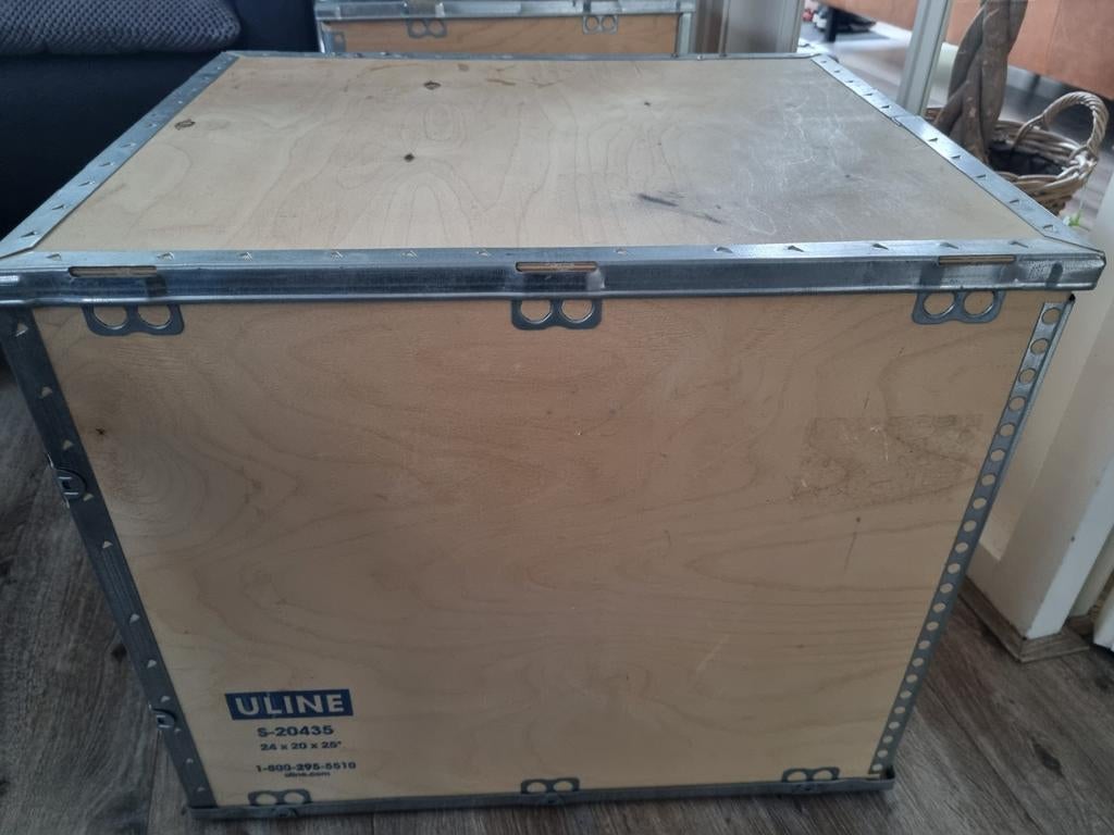Houten kist 60x50x50 cm - Opbergkist - 3 stuks, Gebruikt, 50 tot 100 cm, 50 tot 75 cm, 50 tot 75 cm