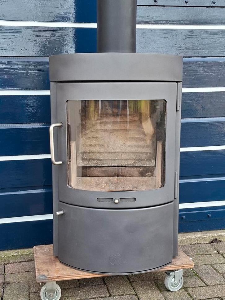 Te koop Deense Hwam A.B.C houtkachel, Huis en Inrichting, Kachels, Houtkachel, Hout, Ophalen