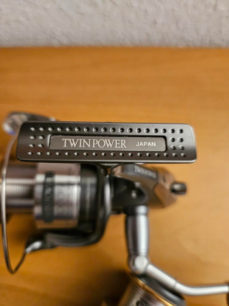 Shimano Twinpower 4000FA molen Japan, Watersport en Boten, Hengelsport | Karpervissen, Ophalen of Verzenden, Zo goed als nieuw