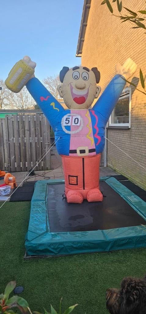 Opblaasbare figuren/ Abraham  Sarah  te huur, Ophalen, Zo goed als nieuw, Abraham of Sarah