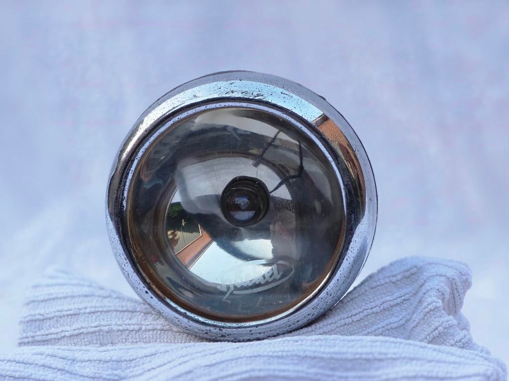 Fiets koplamp origineel oldtimer rijwielen, Ophalen of Verzenden, Gebruikt
