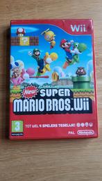 New Super Mario Bros Wii Nintendo Wii, Ophalen of Verzenden, Zo goed als nieuw, Platform, 3 spelers of meer