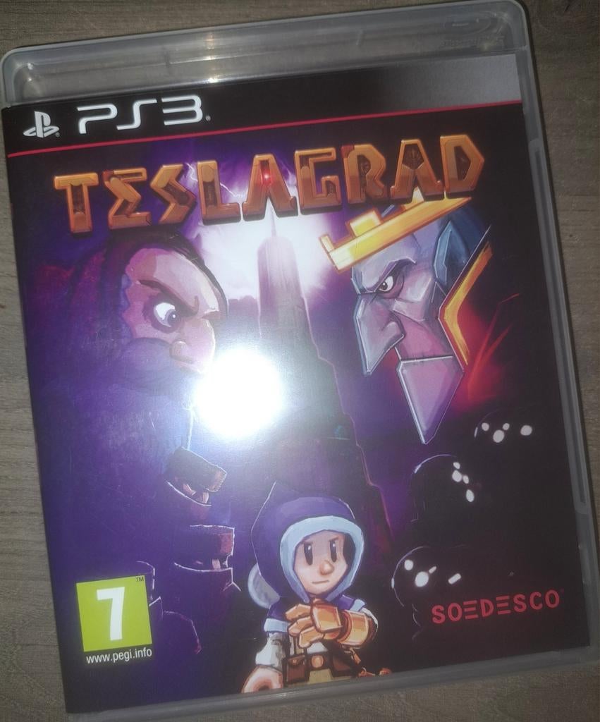 Teslagrad playstation 3 ps3 z.g.a.n., 1 speler, Ophalen of Verzenden, Zo goed als nieuw, Avontuur en Actie