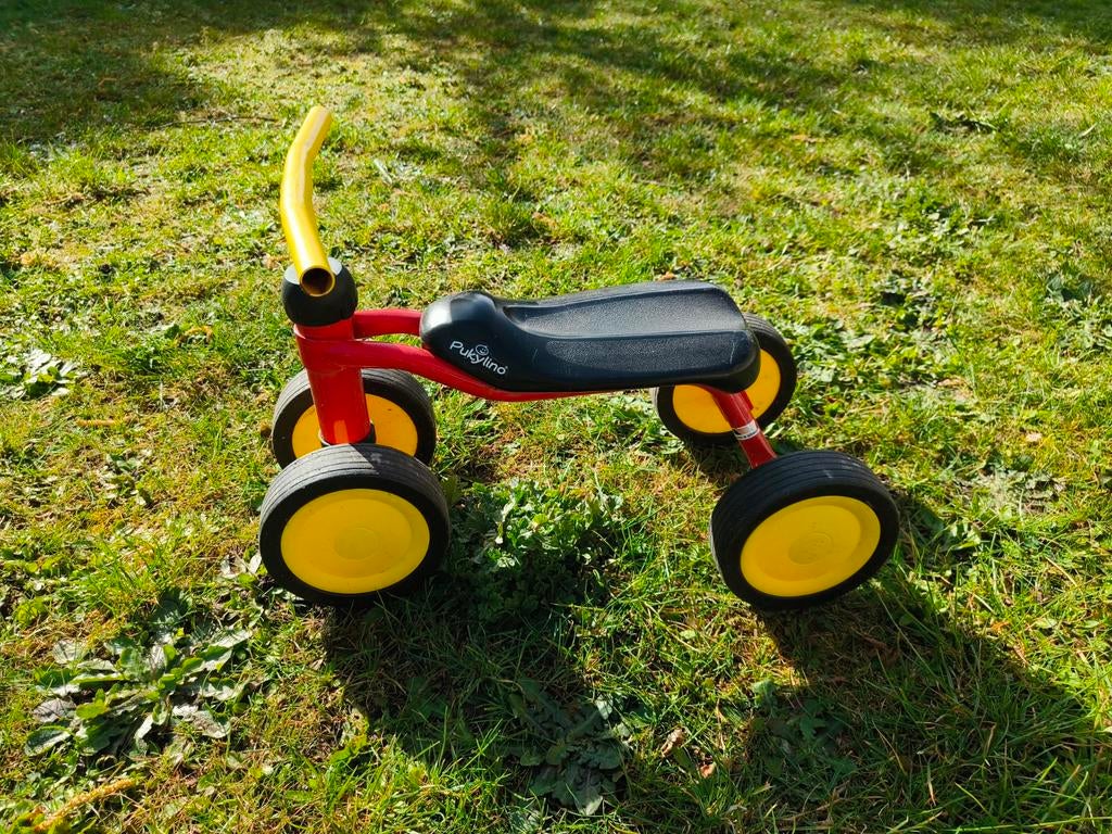 Puky Loopfiets Wutsch Rood/Geel - Perfect voor de kleintjes, Kinderen en Baby's, Speelgoed | Buiten | Voertuigen en Loopfietsen