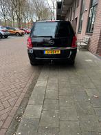 Opel Zafira 1.8 2009 Zwart, Auto's, Voorwielaandrijving, 4 cilinders, Zwart, 14 km/l