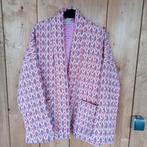 SensUniq print blazer jasje gewatteerd quilted, Overige kleuren, Verzenden, Maat 42/44 (L), Zo goed als nieuw