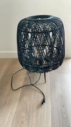 Te koop tafellamp ( moza bamboe zwart ), Ophalen, Zo goed als nieuw, Minder dan 50 cm