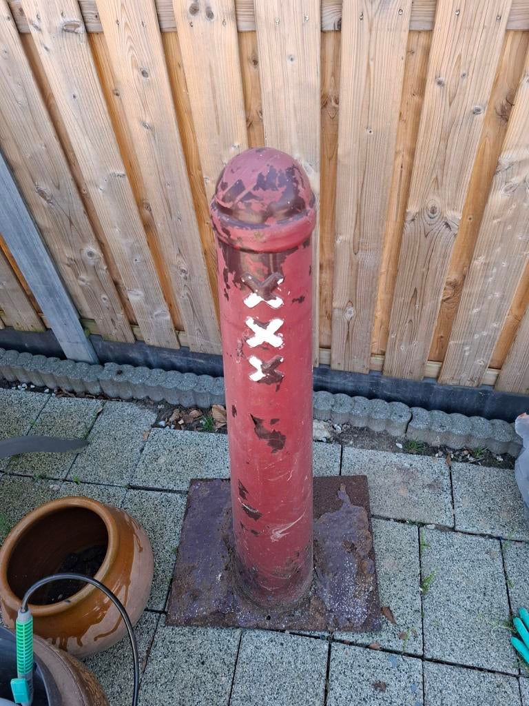Amsterdamse paal - 110 cm hoog amsterdammertje, Antiek en Kunst, Ophalen of Verzenden