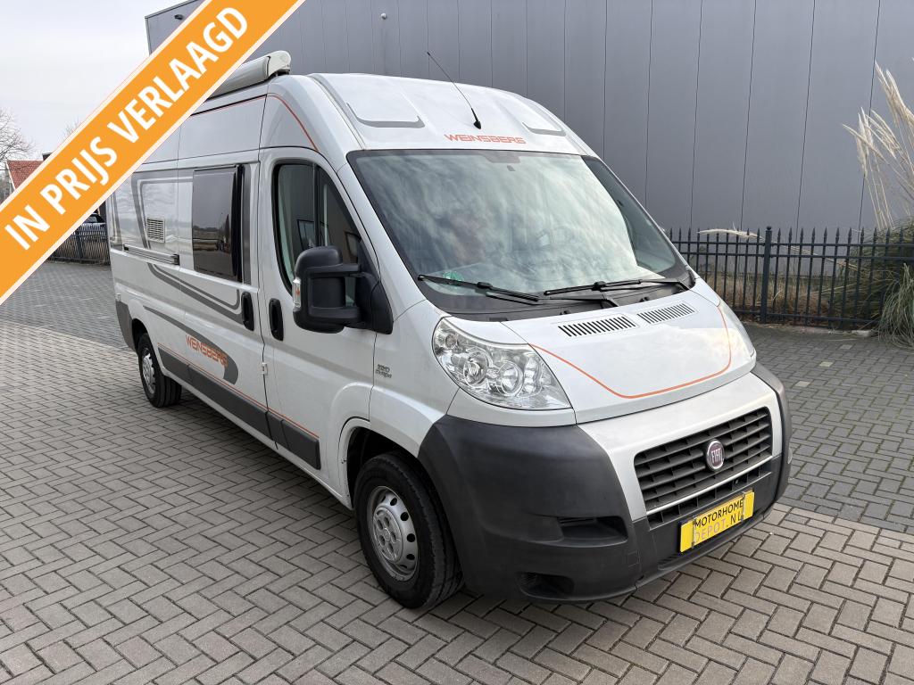 Weinsberg 600 MQ-1e eigenaar- NL camper-bj 2012, Fiat, Tot en met 2, Particulier, Luifel