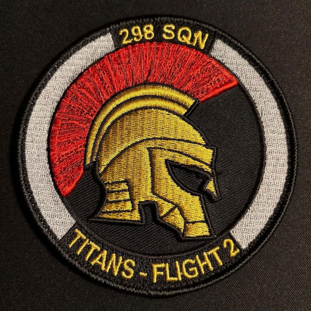 RNLAF 298sqn Chinook Patch, Ophalen of Verzenden, Luchtmacht, Nederland, Embleem of Badge