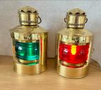 Scheepslampen DHR Rotterdam Navigatielamp Omgebouwd 220-240V, Ophalen of Verzenden, Zo goed als nieuw