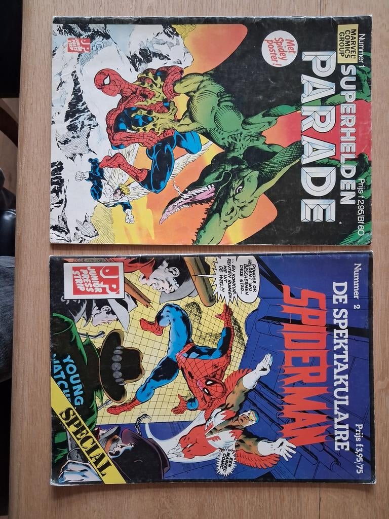 Strips Superhelden / Spiderman, Boeken, Eén stripboek, Ophalen of Verzenden, Gelezen