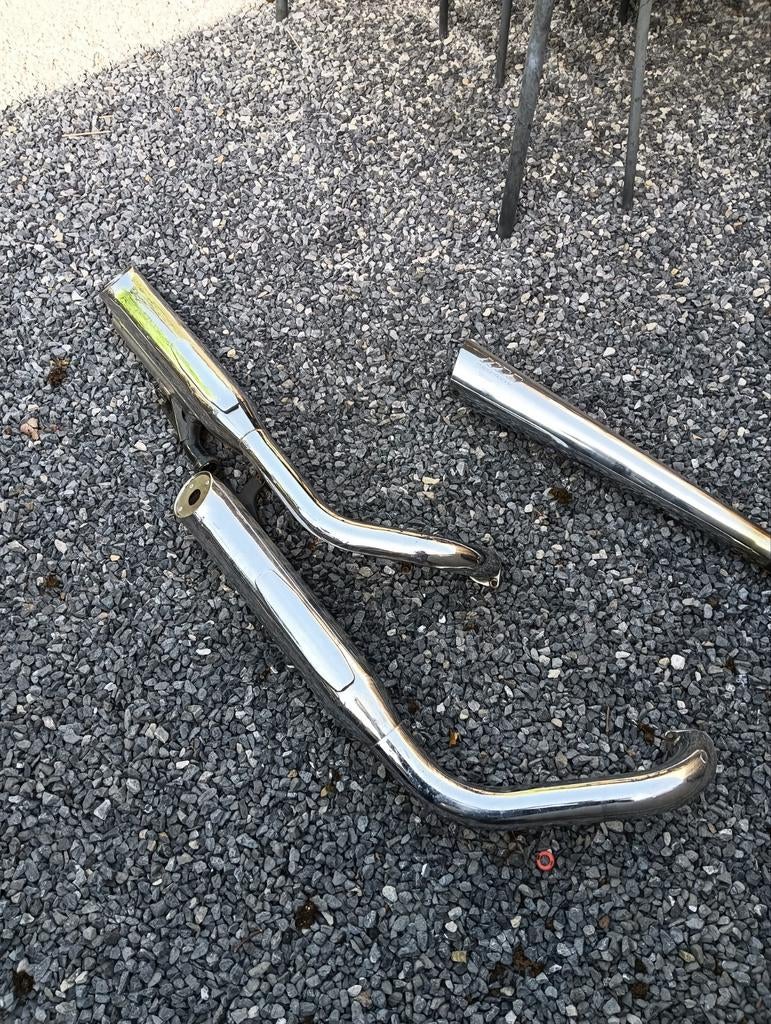 Uitlaat systeem vn800 Vulcan classic, Motoren, Onderdelen | Kawasaki, Ophalen of Verzenden