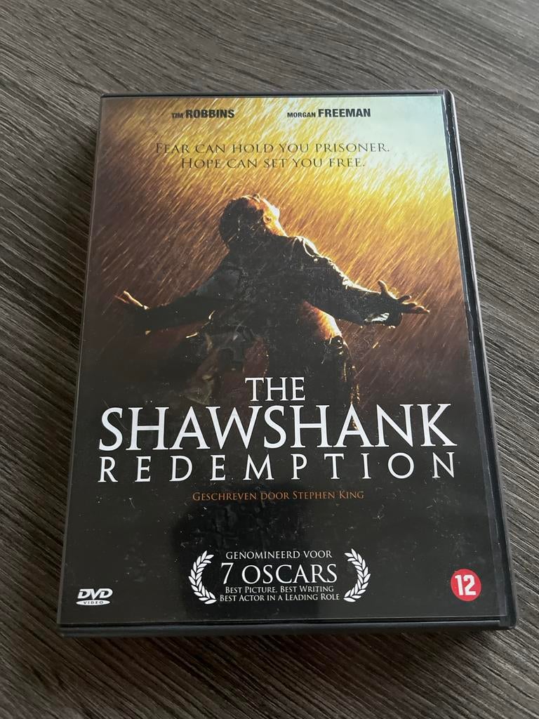 DVD The Shawshank Redemption - Klassieker met Tim Robbins, Vanaf 12 jaar, Ophalen of Verzenden, Gebruikt, Drama