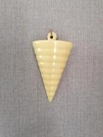 vintage keramiek wandvaasje in mooie gele kleur 11x6 cm, Ophalen of Verzenden