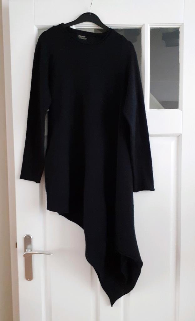 Kristina be zwarte tuniek trui maat M, Kleding | Dames, Truien en Vesten, Zo goed als nieuw, Maat 38/40 (M), Zwart, Ophalen of Verzenden