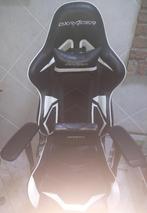 0219 - DXRacer gaming stoel – zwartwit racing design, Huis en Inrichting, Bureaustoelen, Ophalen, Gaming bureaustoel, Gebruikt