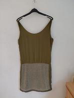 Eksept by Shoeby jurk maat L, legergroen met pailletten, Maat 42/44 (L), Ophalen of Verzenden, Boven de knie, Groen