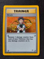 Brock 15/132 Gym Heroes Pokémon kaart, Ophalen of Verzenden, Gebruikt, Losse kaart