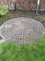 terras rond doorsnee 195 cm, Tuin en Terras, Tegels en Klinkers, Ophalen, Gebruikt, Beton, Overige typen