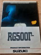 Suzuki RG500 Gamma Productinformatie Brochure, Verzenden