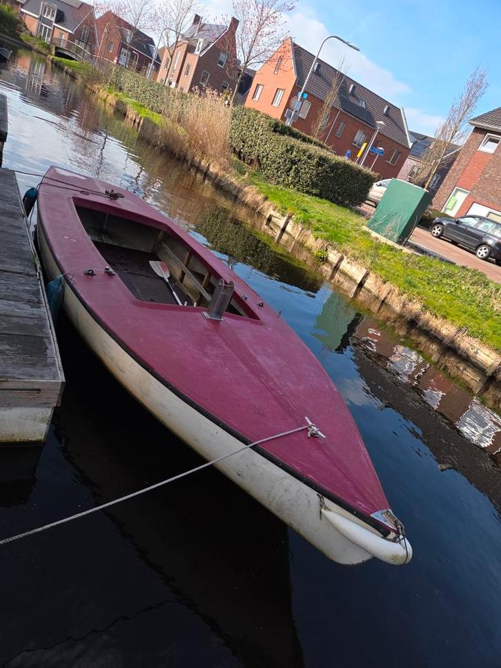 Zeilboot 5.80 meter met mast en zeilen, Watersport en Boten, Open zeilboten, Ophalen of Verzenden