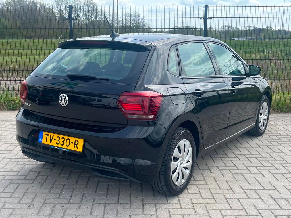 Volkswagen Polo 1.0 TSI Comfortline | Carplay | Navi | Airco, Auto's, Volkswagen, Voorwielaandrijving, Zwart, Origineel Nederlands