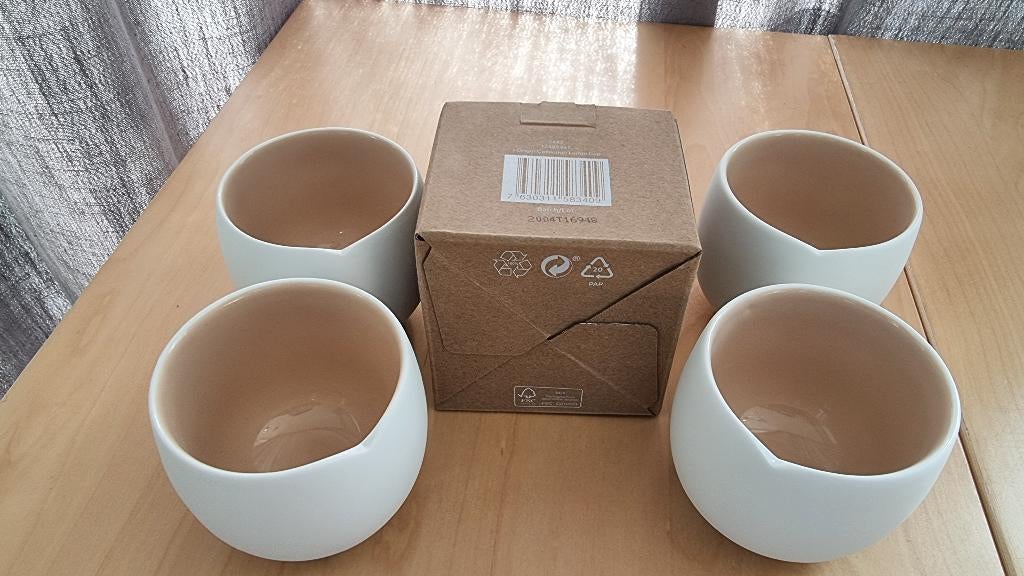 Nespresso Origin Lungo kopje, 2 sets à 2 stuks, Nieuw, Ophalen of Verzenden, Overige stijlen, Kop(pen) en/of Schotel(s)