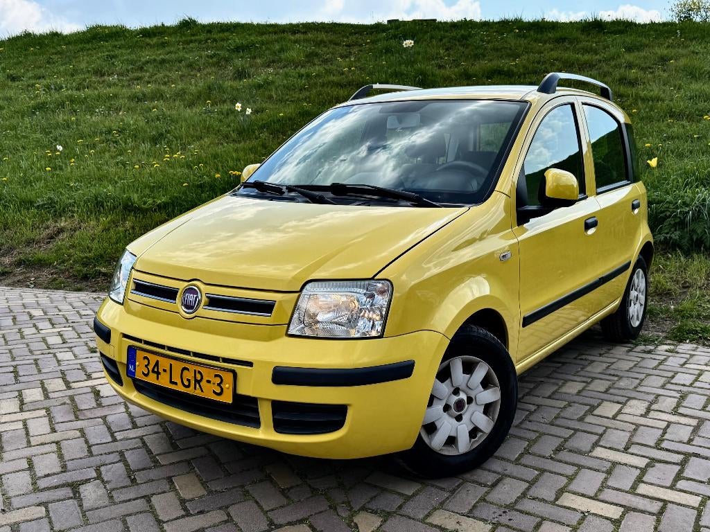 Fiat Panda 1.2 Edizione Cool 2010 76.000km Giallo 1eigenaar!, Auto's, Fiat, Euro 5, Stof, 1242 cc, Bedrijf