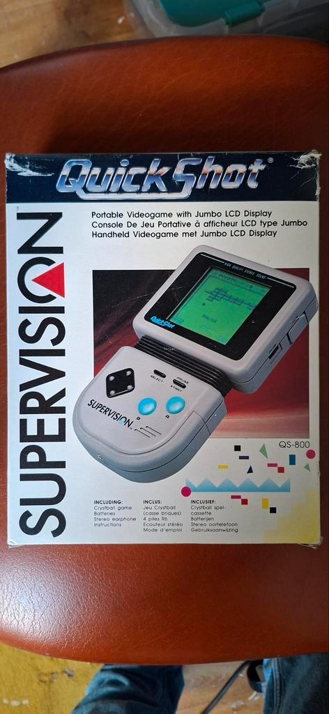 Supervision Quickshot Spelcomputer met Blockbuster Spel, Spelcomputers en Games, Spelcomputers | Overige, Verzenden