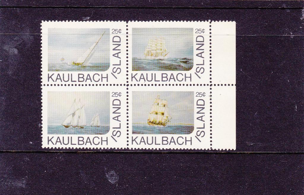 Canada lokaal Kaulbach Schepen (431), Verzenden, Postfris, Noord-Amerika