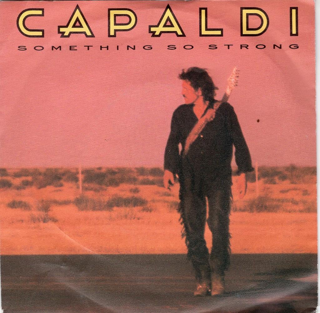 JIM CAPALDI  -  Something so strong, Gebruikt, 7 inch, Single, Ophalen of Verzenden