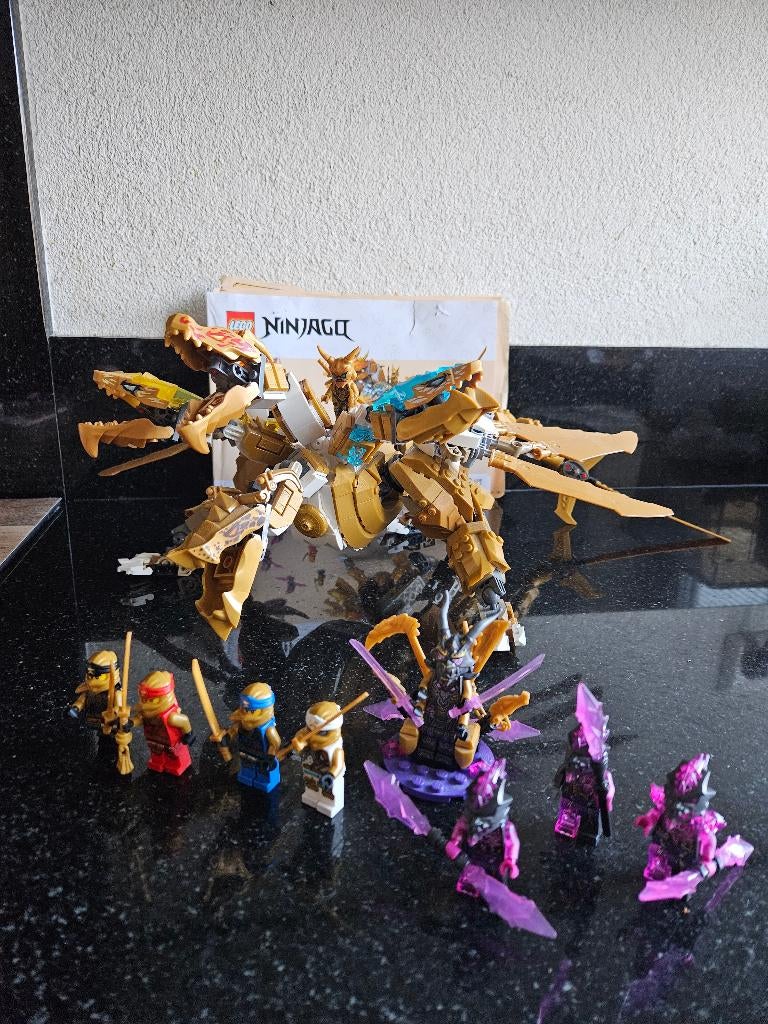 Lego Ninjago Lloyds Gouden Ultra Draak 71774, Kinderen en Baby's, Speelgoed | Duplo en Lego, Ophalen, Lego, Zo goed als nieuw