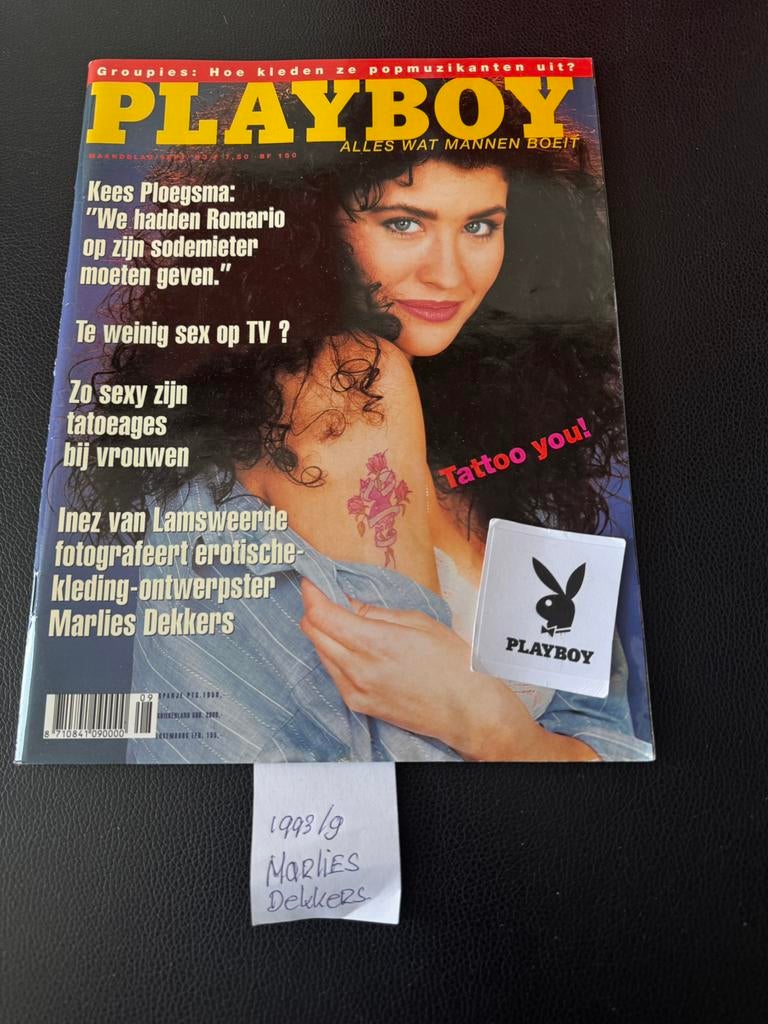 playboy met marlies dekkers 7.50, Verzamelen, Tijdschriften, Kranten en Knipsels, Ophalen of Verzenden, 1980 tot heden, Tijdschrift