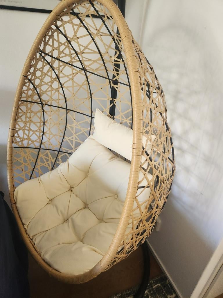 Egg chair _ Hangstoel, Tuin en Terras, Tuinstoelen, Ophalen, Zo goed als nieuw