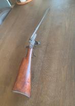 Antiek sierlijk 6mm flobert geweer gegraveerd vrijgesteld, Ophalen of Verzenden