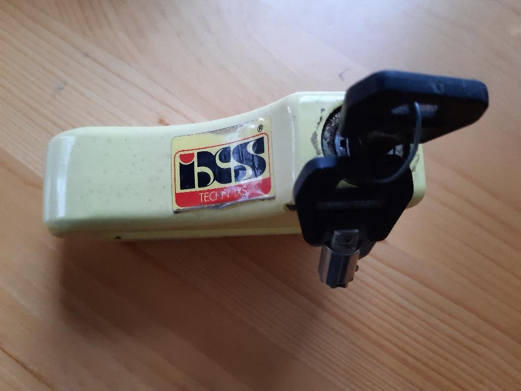 Een zgan IXS motor slot compleet met sleutel, Ophalen of Verzenden, Zo goed als nieuw