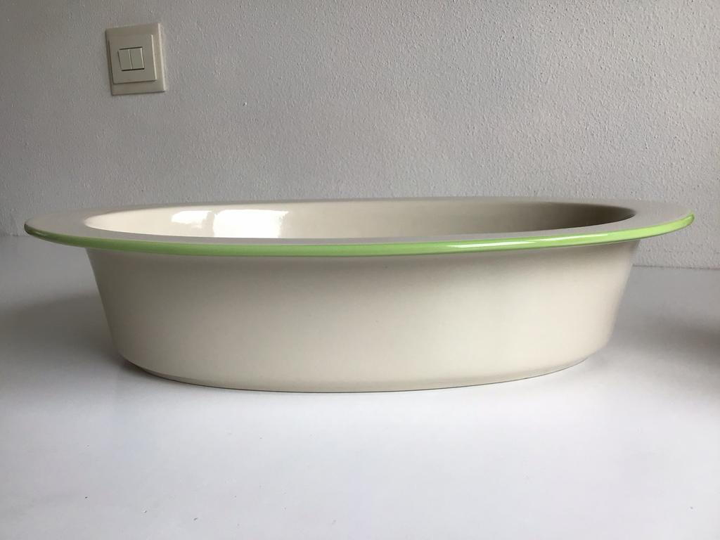 Ovenschaal van Lavandoux - keramiek schaal - 38x25.5x8.5 cm, Ophalen of Verzenden, Nieuw