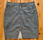 Leren Rok IBANA - Blauw Beige leer - maat 36 / Small Nieuw, Kleding | Dames, Rokken, Blauw, Nieuw, Ophalen of Verzenden, Maat 36 (S)