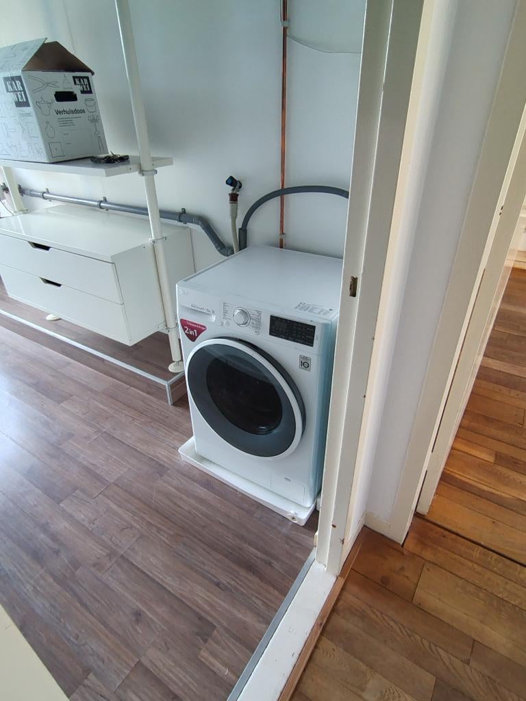 Was- droogcombinatie LG, 6 tot 8 kg, Ophalen, Gebruikt, 85 tot 90 cm
