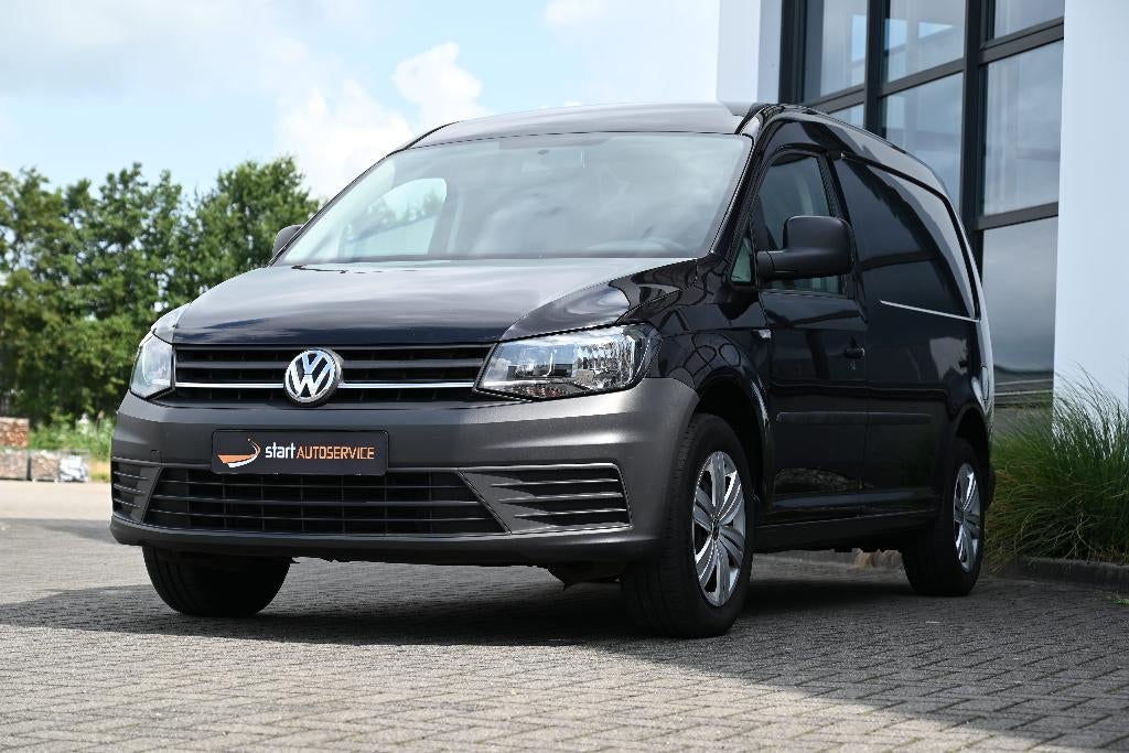 Volkswagen Caddy Maxi L2H1 2.0 TDI 140PK Euro6 BPM vrij, Auto's, Voorwielaandrijving, Stof, Euro 6, Metallic lak