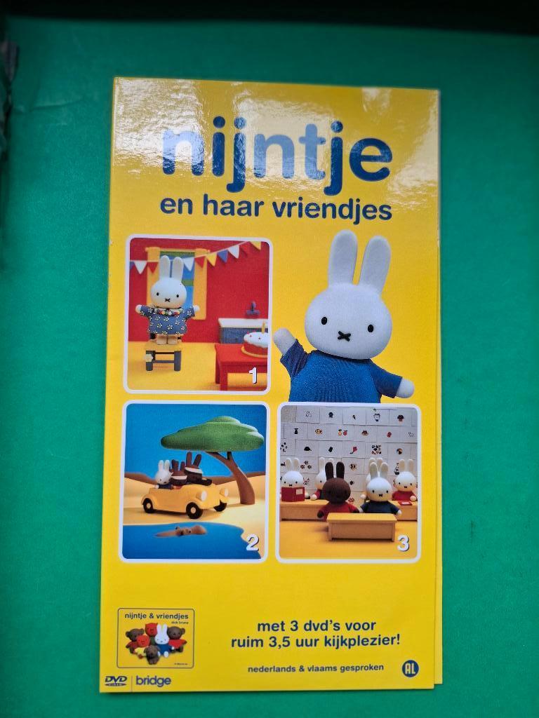 NIJNTJE EN HAAR VRIENDJES - 3 X DVD, Alle leeftijden, Overige genres, Ophalen of Verzenden, Zo goed als nieuw