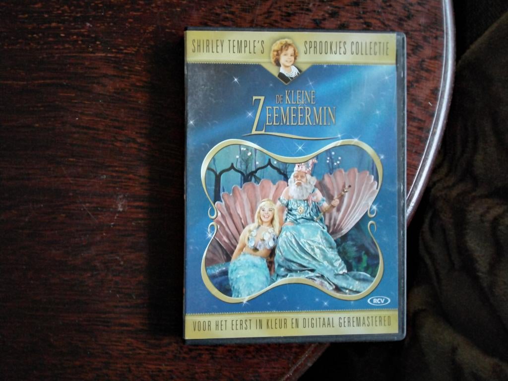 Shirley temple's de kleine zeemeermin, origineel, Alle leeftijden, Ophalen of Verzenden, Zo goed als nieuw