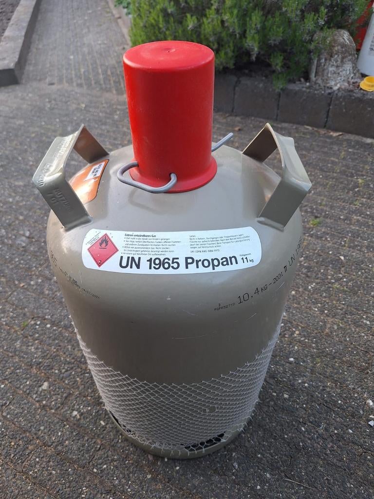 2 st. Propaan gasfles 11 kg, Caravans en Kamperen, Ophalen