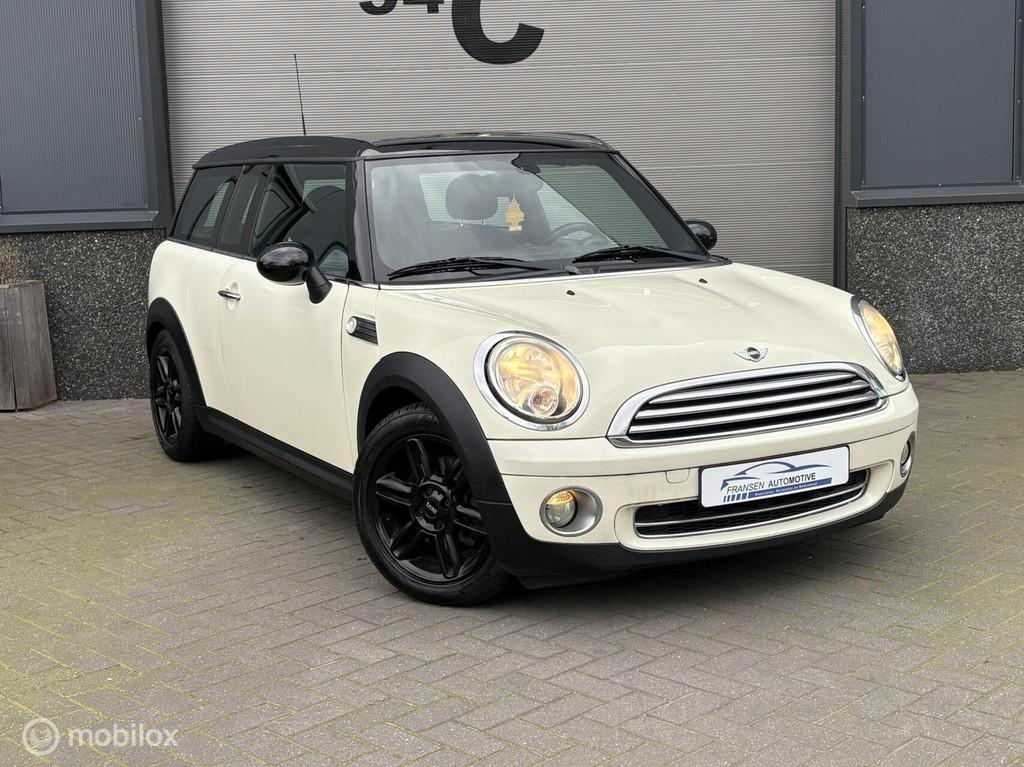 Mini Clubman 1.6 Cooper clubman airco/lichtmetalen velgen, Auto's, Voorwielaandrijving, Stof, Gebruikt, 4 cilinders