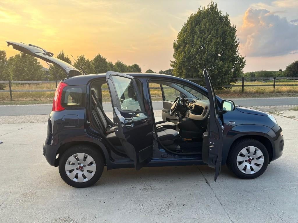 Fiat Panda Twinair Turbo 80PK Dualogic 2018 Blauw  ,45000km, Voorwielaandrijving, 31 €/maand, Panda, Origineel Nederlands