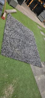 Gebruikt zwart-wit vloerkleed - 270x220 cm, Ophalen, Gebruikt, 200 cm of meer, 200 cm of meer