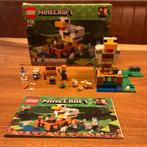 Lego Minecraft 21140 Kippenhok compleet met doos, Ophalen of Verzenden, Zo goed als nieuw, Complete set, Lego