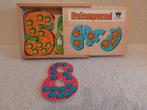 Houten Doos Met Houten Reken Puzzels., Gebruikt, 10 tot 50 stukjes, Ophalen of Verzenden, Van hout